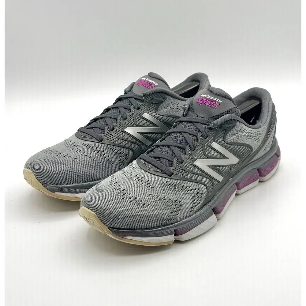 New Balance Women's Rubix WRUBXBG Gray /purple Running Shoes Sneakers Size 10.5
